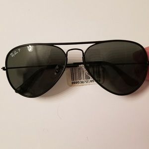Ray-Ban Black on Black Aviators